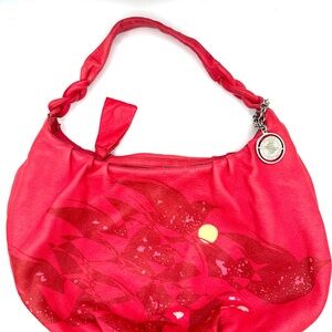 Celine Limited Edition Starling Charley Harper Hobo Bag